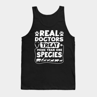 Cool Veterinarian Design For Men Women Veterinary Pet Doctor Tank Top